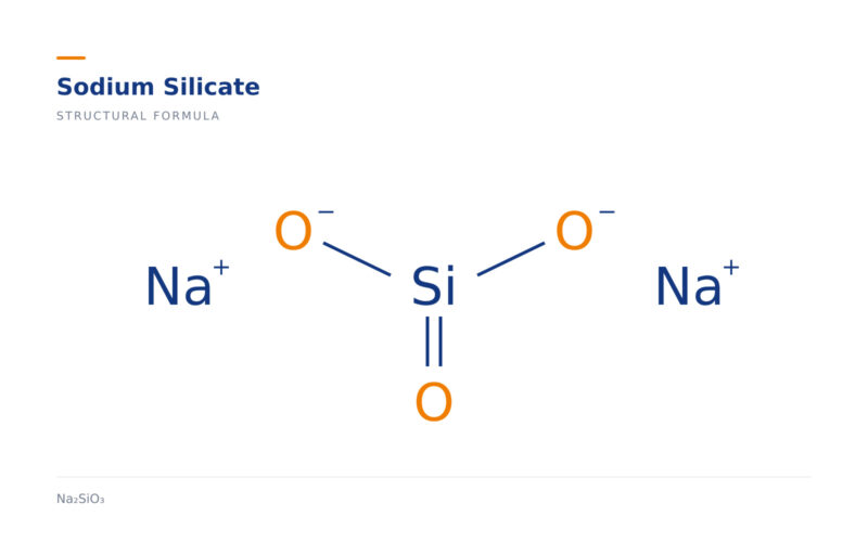 sodium-silicate sodium-silicate-structure
