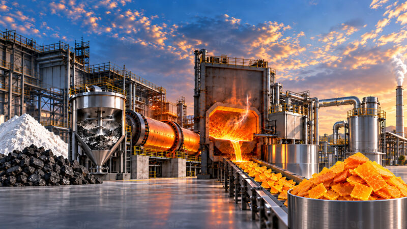 Sodium sulfide synthesis: Six-step production